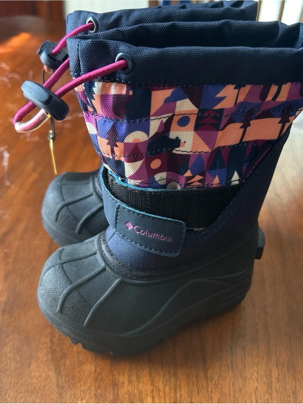 COLUMBIA POWDERBUG PLUS II WINTER SNOW BOOTS INFANT SZ 6 NEW WITHOUT BOX